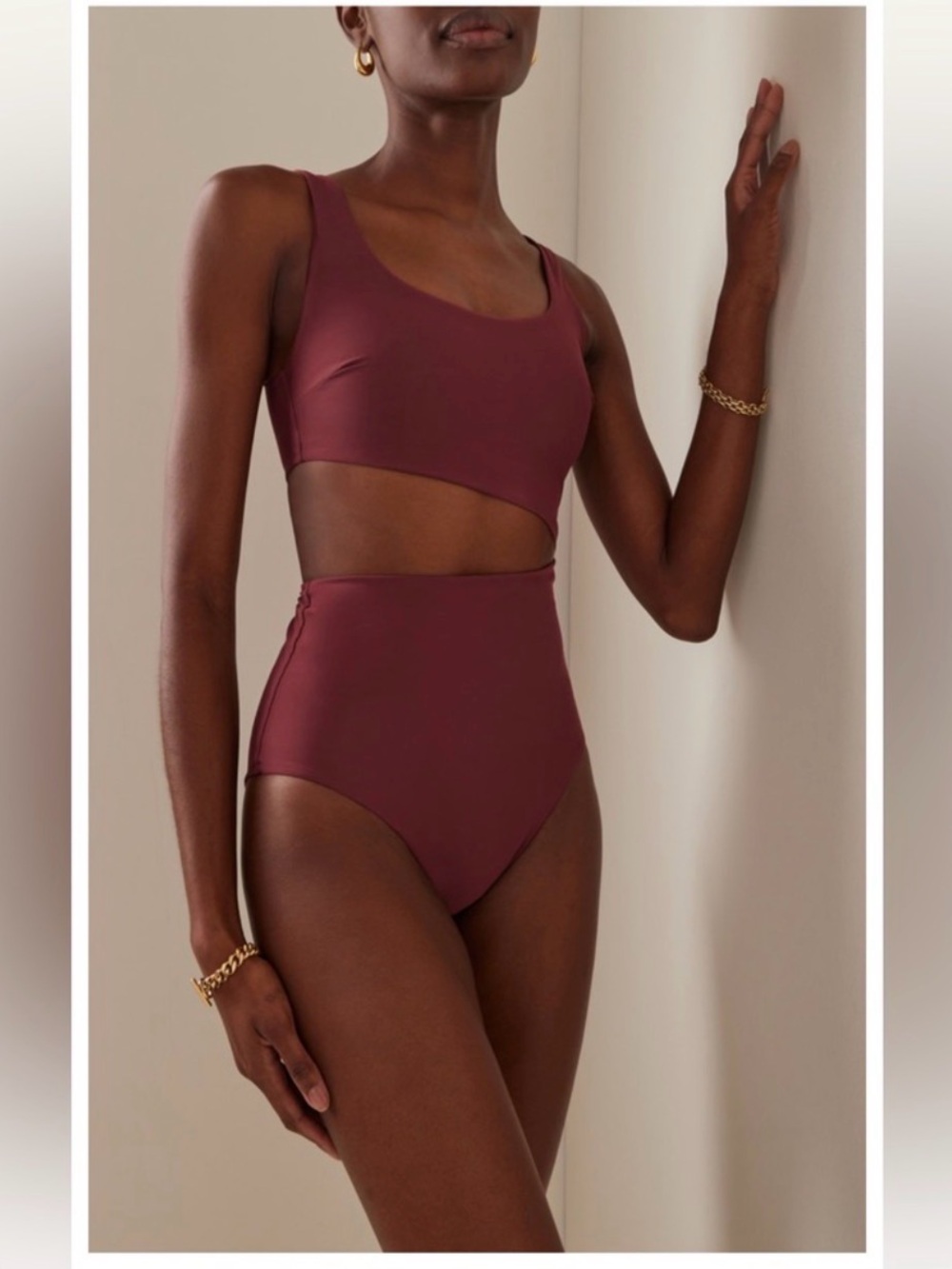 Bondi Born - Harper One Piece Swimsuit Ross Color NWT